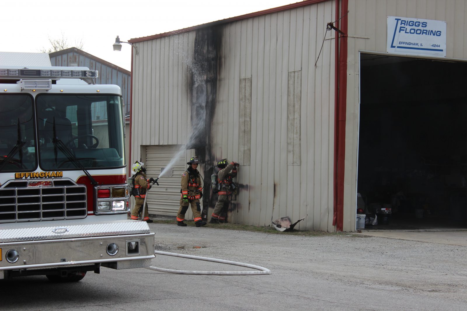 Effingham Fire Department Responds to Structure Fire at Trigg’s